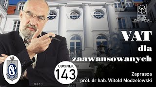 VAT Dla Zaawansowanych czy grozi nam załamanie dochodów z VAT Odc 143 [upl. by Ellehcirt]