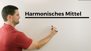 Harmonisches Mittel  Mathe by Daniel Jung [upl. by Adolfo]