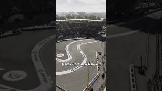 One of the most iconic corners on the F1 Calendar 😲🇲🇽 f1 mexicogp autodromohermanosrodriguez [upl. by Ateloj443]