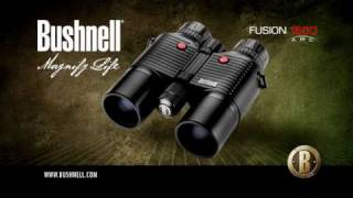 Bushnell Fusion 1600 ARC Laser Rangefinder Binocular [upl. by Lashoh]