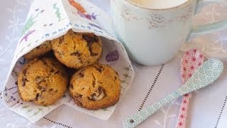 Receta de galletas de leche condensada con trocitos de chocolate Receta rápida [upl. by Idroj]