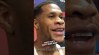 Devin Haney reacts to Mayweather “NASTY WORK” wanting Crawford vs Benavidez [upl. by Tanaka]