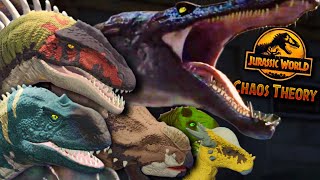 NEW Chaos Theory Dinosaurs  Jurassic World Chaos Theory Suchomimus Majungasaurus amp Becklespinax [upl. by Suravat]