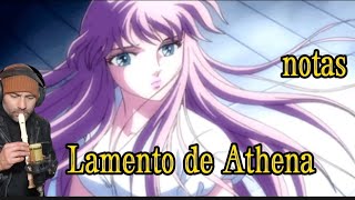 Lamento de athena Flauta doce  com notas [upl. by Ernie]