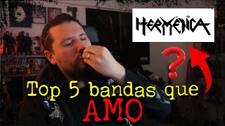 🔥Top 5 bandas que AMO  Parte 1🔥 [upl. by Herries]