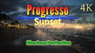 Progreso Sunsets Mexico 4k Perfection [upl. by Neret]