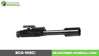 BCA 223  556 NATO  300 Blackout Side Charging Bolt Carrier Group  360 Video [upl. by Nivonod]