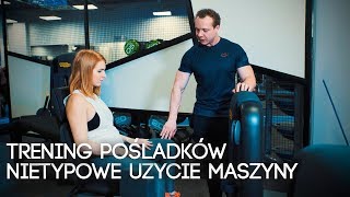 TRENING POŚLADKÓW  NIETYPOWE ODWODZENIE NA MASZYNIE [upl. by Eevets648]