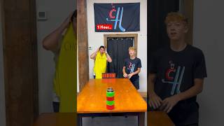 2 In A Row Hydro Flask Trick Shot carsoncurran carsonhockey trickshot trickshots [upl. by Ayotnahs]