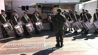 Besuch TambourenRS 182 im rroAussenstudio an der Foire du Valais [upl. by Felske683]