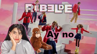 Mi reacción a REBELDE Video Oficial  NETFLIX  PERSONAJES [upl. by Berri]