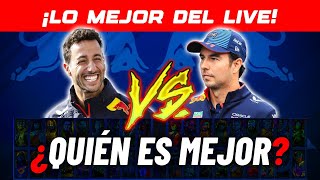 ¿Quién fue MEJOR PILOTO de RED BULL Checo Pérez vs Daniel Ricciardo [upl. by Pegeen203]