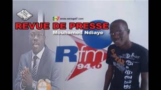 revue presse rfm du 05 Mars 2019 avec Mamadou Mouhamed Ndiaye mp3 [upl. by Anaujit]