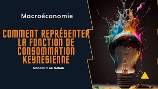 Comment représenter la fonction de consommation Keynésienne [upl. by Ttam]