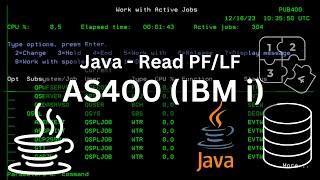 Java on AS400  Read PFLF from Java  AS400 IBM i Tutorial for Beginners [upl. by Hainahpez]