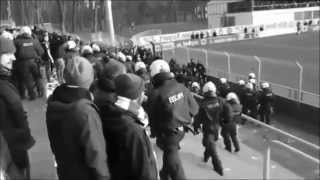 Aachen Ultras vs Karlsbande Ultras in Köln [upl. by Acire]