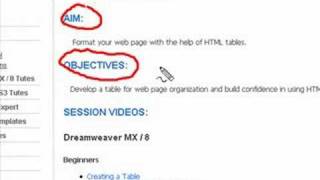 Dreamweaver Tutorial  Step By Step Dreamweaver Lessons [upl. by Karee661]