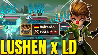 INSANE Lushen x LampD CLEAVE  Summoners War [upl. by Nesrac455]