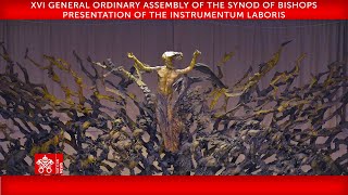 XVI General Ordinary Assembly of the Synod  Presentation of Instrumentum Laboris 4 October 2023 [upl. by Collins250]