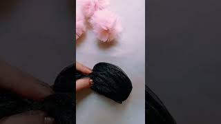 How to make a Tulle Pom Pom with craft ideasshorts [upl. by Eppesuig]