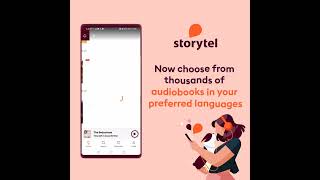 How to choose language in storytel app [upl. by Harrus]