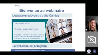 Webinaire  Lespace Employeurs du site Camiegfr [upl. by Sergeant984]