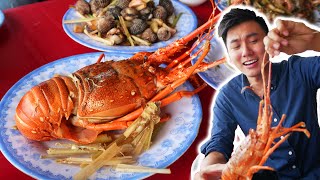 ĂN TÔM HÙM ỐC LẠ HẢI SẢN ở đầm Ô Loan Du lịch Phú Yên Seafood in VietNam [upl. by Eiramlatsyrc]