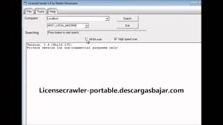 LicenseCrawler Portable recuperar licencias de windows [upl. by Damiani891]