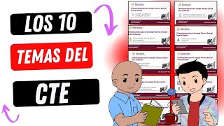 LOS 10 TEMAS DEL CONSEJO TÉCNICO ESCOLAR [upl. by Bruyn]