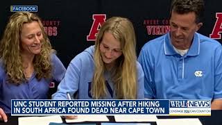 UNC MoreheadCain scholar found dead in South Africa [upl. by Letnwahs449]