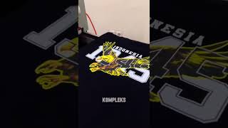 Sablon DTF x sablon Plastisol cara membedakan sablonkaosdtf sablonplastisol shortvideo Shorts [upl. by Clardy312]