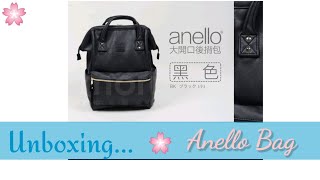 Unboxing of Anello backpack  first Impression [upl. by Yarehs242]