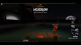 Roblox  Rise of the Dead how to beat Vexeron Hard Mode very easily [upl. by Noired]