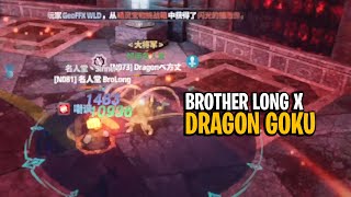 HOF BROTHER LONG VS HOF DRAGON GOKU  MIR4 [upl. by Vorster]