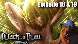 LEVIS BOLD MOVE AGAINST FEMALE TITAN  ATTACK ON TITAN EPISODE 1819 [upl. by Rosanna]