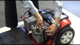 How to change mobility scooter batteries [upl. by Hera]