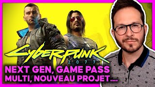 Cyberpunk 2077 💥 NOUVELLES infos Next Gen Game Pass Multijoueurs nouveau jeu CD Projekt [upl. by Airetahs]