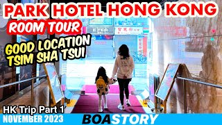 Park Hotel Room Tour Hong Kong parkhotel [upl. by Yllatan]