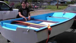 Restoring 13 ft 1963 Boston Whaler wwwFishingWaus [upl. by Akinna420]