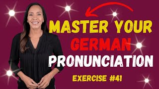 Can You Pronounce These Words in German Exercise 41 [upl. by Lein]