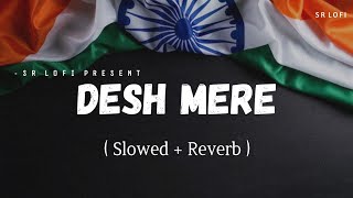 Desh Mere  Lofi Slowed  Reverb  Arijit Singh  SR Lofi [upl. by Dlaner367]