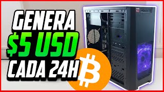 Como Ganar DINERO minando BITCOIN Bien Explicado NiceHash QuickMiner [upl. by Mackey638]