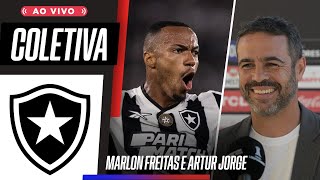 COLETIVA DO BOTAFOGO AO VIVO  Final da Libertadores [upl. by Brandy118]