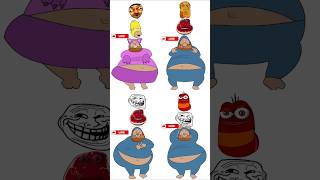 CaseOh dances to Kpop COMPLETE EDITION Fat Men Dancing Animation shorts [upl. by Faruq]