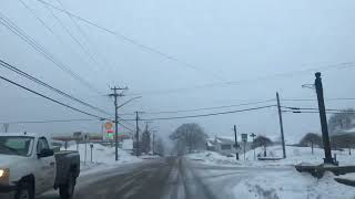 Driving in Tignish Prince Edward Island [upl. by Meehyrb]