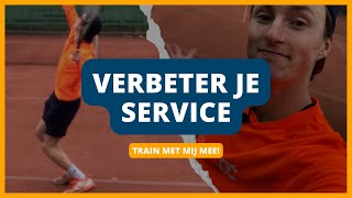 7 Service tips en oefeningen uit de losse pols  Tennis the World [upl. by Ker148]