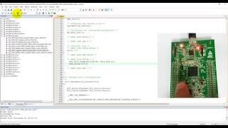 STM32F4 Programming in C 1 LED Blinky coding in Keil using STM32CubeMx [upl. by Iruj]