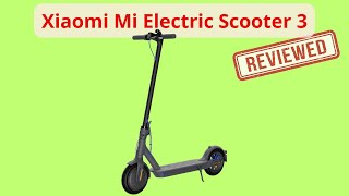 Xiaomi Mi Electric Scooter 3  Test amp Review [upl. by Bowers]