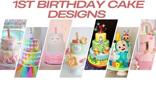 Unique amp Stylish Kids 1st Birthday Cake Designs  First Birthday Cake Ideas 2024 [upl. by Latty]