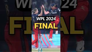 WPL 2024 Final  DCW vs RCBW  WPL final match preview shorts wpl wpl2024 dcvsrcb ipl [upl. by Analad]